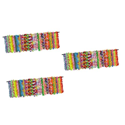 UPKOCH 126 Stk Hawaii-Halskette Tropical party decorations garland necklace Simulation garland Hawaii-Girlande Halskette mit Blumengirlanden Luau-Girlande Blumenhalskette von UPKOCH