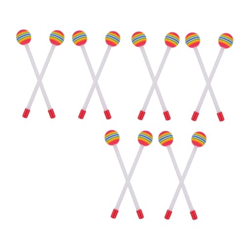 UPKOCH 14 Teiliges Kinderschlaginstrument Kleinkindspielzeug Handinstrumente Handschlaginstrumente Montessori Musikspielzeug Farbige Trommelstöcke Kunststoffschlägel Für Eva UPKOCH 14 Teiliges Kinderschlaginstrument Kleinkindspielzeug Handinstrumente Handschlaginstrumente Montessori Musikspielzeug Farbige Trommelstöcke Kunststoffschlägel Für Eva von UPKOCH
