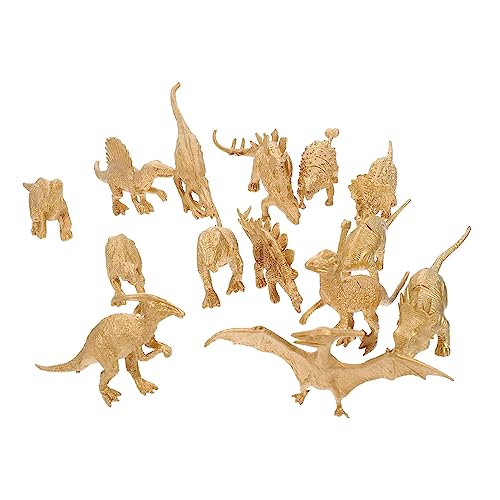 UPKOCH 14Stücke Teiliges Dinosaurier Modell Simulation Für Tischdekoration Und Dinosaurier Handwerk Realistische Tierfiguren Für Spielzwecke von UPKOCH