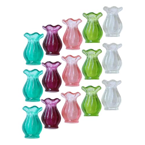 UPKOCH 15 Stück Mini Vasen Zum Basteln Blumendekor Künstliche Vase Modell Mini Vase Puppenhaus Zubehör Kleine Künstliche Pflanzen Zum Basteln Puppenhaus UPKOCH 15 Stück Mini Vasen Zum Basteln Blumendekor Künstliche Vase Modell Mini Vase Puppenhaus Zubehör Kleine Künstliche Pflanzen Zum Basteln Puppenhaus von UPKOCH