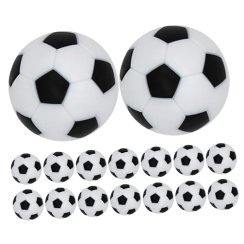 UPKOCH 16St Kickermaschine Spielball Fußball Eltern-Kind-Fußball Brettspiel Fußball Billard Fußball Tischfußball Zubehör HIPS Tischfußball Tischfußballball Kickerbälle ersetzen die Hüften von UPKOCH