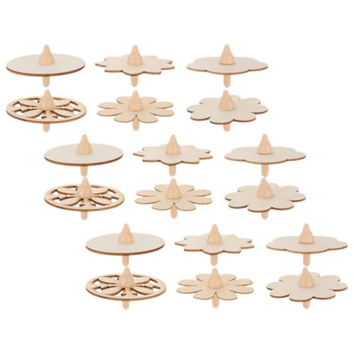 UPKOCH 18 Stück Teiliges DIY Holzkreisel Bemalen Unfertiger Gyro Sicheres Holzspielzeug für Jungen und Mädchen Tragbar Kreatives Bastelspielzeug UPKOCH 18 Stück Teiliges DIY Holzkreisel Bemalen Unfertiger Gyro Sicheres Holzspielzeug für Jungen und Mädchen Tragbar Kreatives Bastelspielzeug von UPKOCH