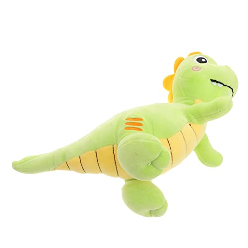 UPKOCH 1Stk Dinosaurier-Puppe Kuscheltier beemysafe Dinosaurier plüsch Dino gefülltes Puppenkissen Dinosaurierpuppenkissen Cartoon-Plüschpuppe PP Baumwolle Green von UPKOCH