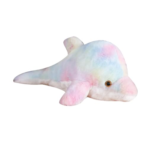 UPKOCH 1stk Leuchtende Delfinpuppe Lustiges Pp-baumwollspielzeug Delfinpuppenkissen Pp Baumwollpuppenspielzeug Stofftier Aus Baumwolle Delphin Pp Baumwollpuppe Pp Baumwolle Colorful von UPKOCH