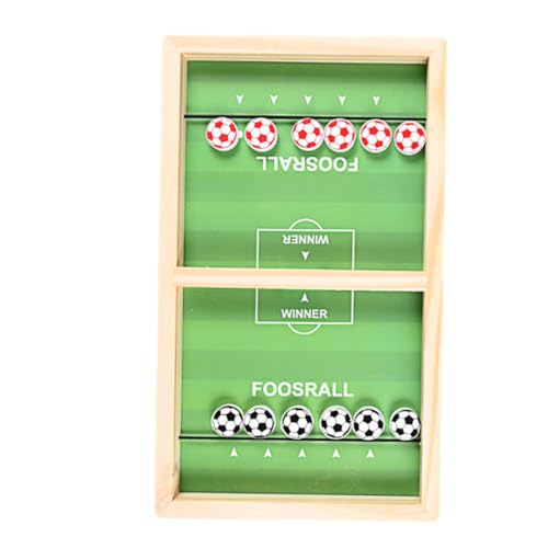 UPKOCH 1stk Pädagogisches Brettspiel-Spielzeug Puzzle-Spielzeug Katapult-Spielzeug Spielzeug Aus Holz Brettspiel Spielzeug Fußballspielzeug Katapultspielzeug Kinderspielzeug Green Hölzern von UPKOCH