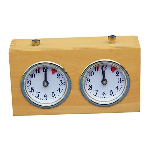 UPKOCH 1stk Schach-Timer Schachuhr Timer Uhren Für Kinder Schachtimer Für Kleinkinder Uhr Für Kinder Kinderschach Retro-schachuhr Schach Brettspiel Uhr Wettbewerbs-Timer Yellow Plastik von UPKOCH