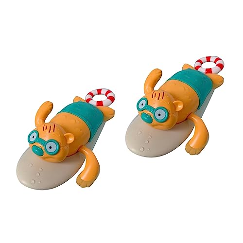 UPKOCH 2 STK Badespielzeug Kinder badewannenspielzeug Toys Tierisches Wasserspielzeug Aqua Spielzeug Water Toys Wasserspielzeug Schildkrötenspielzeug Babyzubehör von UPKOCH