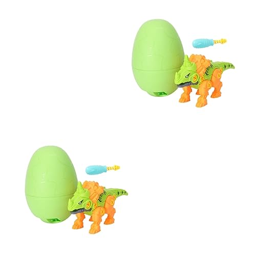 UPKOCH 2 Sätze DIY Dinosaurier Eier Zerlegen Mini Dino Spielzeug Kinder Dinosaurier Figur Dinosaurier Ei Wachsen Lassen Dinosaurier Ei Modell Zerlegbares Dinosaurier Spielzeug von UPKOCH