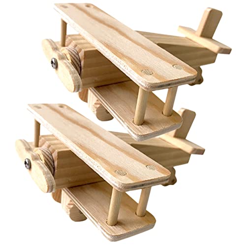 UPKOCH 2 Sätze DIY Holzpferd großer Pfannendeckel zusammenklappbar für Erwachsene Fase Kinderspiele Puzzle Holzrätsel Bauen zusammen 3D-Rätsel von UPKOCH