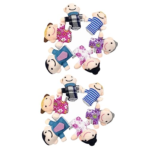 UPKOCH 2 Sätze Teilig Fingerpuppen Familie Handpuppen für Frühpädagogik Kindergarten Rollenspiel Kreatives Lernspielzeug Großeltern Eltern Puppen UPKOCH 2 Sätze Teilig Fingerpuppen Familie Handpuppen für Frühpädagogik Kindergarten Rollenspiel Kreatives Lernspielzeug Großeltern Eltern Puppen von UPKOCH