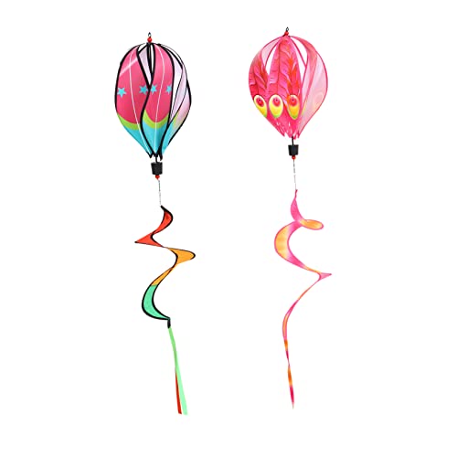 UPKOCH 2 Stk Heißluft ballon Windst reifen Ballonclips für Ballonbogen hängende Verzierungen hühner sommerdeko exquisite hängende Ballons trendige Outdoor-Dekorationen Stoff von UPKOCH