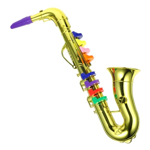 UPKOCH 2 Stück 8 Rhythmen Trompete Saxophon Spielzeug Trompete Spielzeug Kinder Trompete Spielzeug Saxophon Kinder Saxophon Musikspielzeug Posaune Spielzeug Kinderspielzeug Spielzeug von UPKOCH