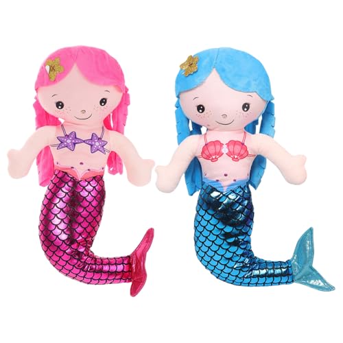 UPKOCH 2 Stück Cartoon Stoffkissen Gefüllte Meerjungfrau Cartoon Meerjungfrau Kissen Für Kleine Mädchen Für Mädchen UPKOCH 2 Stück Cartoon Stoffkissen Gefüllte Meerjungfrau Cartoon Meerjungfrau Kissen Für Kleine Mädchen Für Mädchen von UPKOCH