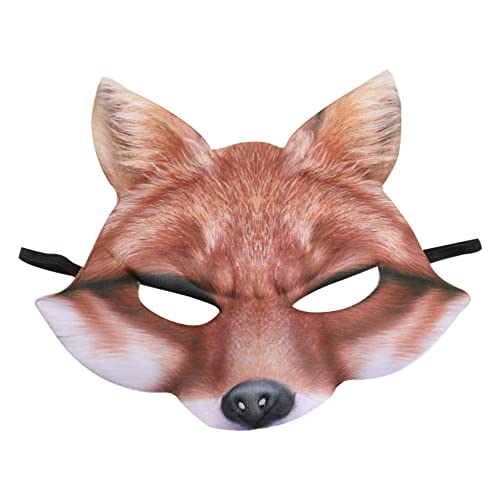 UPKOCH 2 Stück Fuchs Maske Karikatur Cosplay-maske Fuchs Halbmaske Led Gruseliges Tier Kostüm Tierische Halbmasken Für Erwachsene Herr Karneval Kojote Nick Gelb UPKOCH 2 Stück Fuchs Maske Karikatur Cosplay-maske Fuchs Halbmaske Led Gruseliges Tier Kostüm Tierische Halbmasken Für Erwachsene Herr Karneval Kojote Nick Gelb von UPKOCH