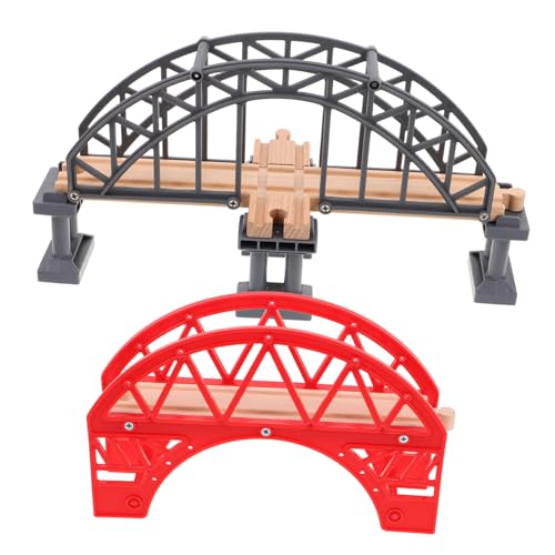UPKOCH 2 Stück Holzeisenbahn aus Robustem Holz Vielseitig Kombinierbare Zuggleis verbindung für Interaktives Spiel und Kreative Modelleisenbahn szenen Pädagogisches Zubehör UPKOCH 2 Stück Holzeisenbahn aus Robustem Holz Vielseitig Kombinierbare Zuggleis verbindung für Interaktives Spiel und Kreative Modelleisenbahn szenen Pädagogisches Zubehör von UPKOCH