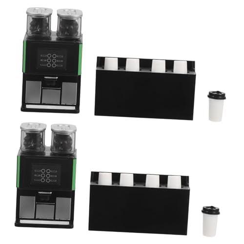 UPKOCH 2 Stück Miniatur Kaffeemaschine Kompakte Puppenhaus Kaffeemaschine für Kinderküche und Rollenspiel Vielseitig als Dekoration und Fotorequisite Geeignet UPKOCH 2 Stück Miniatur Kaffeemaschine Kompakte Puppenhaus Kaffeemaschine für Kinderküche und Rollenspiel Vielseitig als Dekoration und Fotorequisite Geeignet von UPKOCH