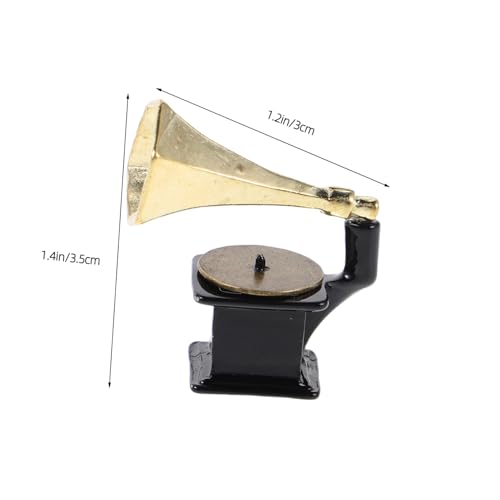 UPKOCH 2 Stück Miniatur Retro Phonograph Modell Detaillierte Vintage Spieluhr Dekoration Miniatur Schallplattenspieler Ornament für Puppenhaus Bücherregal und Wohnzimmer Tischaccessoires UPKOCH 2 Stück Miniatur Retro Phonograph Modell Detaillierte Vintage Spieluhr Dekoration Miniatur Schallplattenspieler Ornament für Puppenhaus Bücherregal und Wohnzimmer Tischaccessoires von UPKOCH