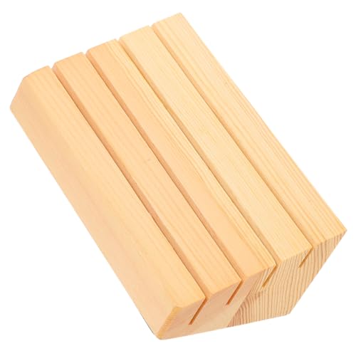 UPKOCH 2 Stück Teiliges Holz spielkartenhalter Stabile Kartenhalterung Naturfarben mit Glatter Oberfläche zur Praktischen Aufbewahrung und Präsentation von Spielkarten für Freihändiges UPKOCH 2 Stück Teiliges Holz spielkartenhalter Stabile Kartenhalterung Naturfarben mit Glatter Oberfläche zur Praktischen Aufbewahrung und Präsentation von Spielkarten für Freihändiges von UPKOCH