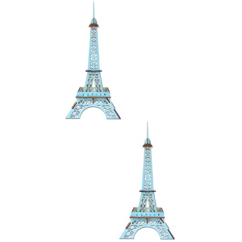 UPKOCH 2 Teiliges Gebäude Puzzle 3D Puzzle Für Kinder Eiffelturm Puzzle Kinder 3D Puzzle Eiffelturm Puzzle von UPKOCH