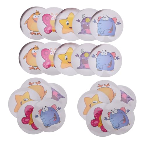 UPKOCH 20 Stück Niedliche Wärmeempfindliche Farbwechsel-Aufkleber für Töpfchentraining wasserdichte Runde Urinziele Kinderfreundliche Cartoon-Motive Einfach Anzubringen für Zuhause und UPKOCH 20 Stück Niedliche Wärmeempfindliche Farbwechsel-Aufkleber für Töpfchentraining wasserdichte Runde Urinziele Kinderfreundliche Cartoon-Motive Einfach Anzubringen für Zuhause und von UPKOCH