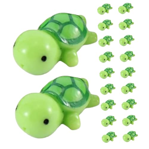 UPKOCH 20 Stück Schildkröten Miniaturstatuen Kleine Schildkröten Schildkröten Aquarienzubehör Meeresschildkröten Figuren Kleine Tierfiguren Schildkröten Dekorationen Kleine von UPKOCH