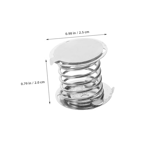 UPKOCH 20 Stück Teiliges Metall Federbasis mit Doppelseitigem Kleber Stabile Wackelfedern für DIY Dashboard Tanzspielzeug Ersatz Federsockel für Puppen mit Unterhaltsamem Wackeleffekt UPKOCH 20 Stück Teiliges Metall Federbasis mit Doppelseitigem Kleber Stabile Wackelfedern für DIY Dashboard Tanzspielzeug Ersatz Federsockel für Puppen mit Unterhaltsamem Wackeleffekt von UPKOCH