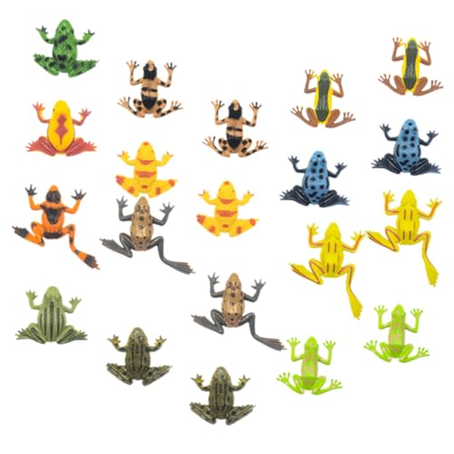 UPKOCH 20 Stück Teiliges Mini Frosch Figuren Realistische Kleine Froschmodelle aus Farbenfrohe Deko für Garten Blumentöpfe Miniaturlandschaften und Wohnaccessoires UPKOCH 20 Stück Teiliges Mini Frosch Figuren Realistische Kleine Froschmodelle aus Farbenfrohe Deko für Garten Blumentöpfe Miniaturlandschaften und Wohnaccessoires von UPKOCH