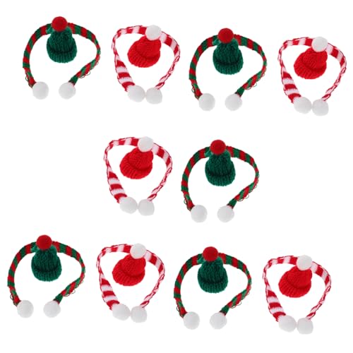 UPKOCH 20 Stück Teiliges Mini Santa Hut Set mit Weihnachts Schals Kleine Rote und Grüne Mützen Vielseitige Deko für Flaschen Puppenhaus und DIY Weihnachtsbasteleien UPKOCH 20 Stück Teiliges Mini Santa Hut Set mit Weihnachts Schals Kleine Rote und Grüne Mützen Vielseitige Deko für Flaschen Puppenhaus und DIY Weihnachtsbasteleien von UPKOCH