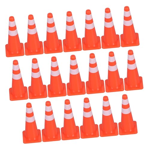 UPKOCH 20 Stück Teiliges Mini Verkehrsleitkegel Set Kindgerechte Lernspielzeug für Verkehrsregeln Orange Kunststoff Pädagogisch für Verkehrsbildung und Kreativen Spielgestaltung UPKOCH 20 Stück Teiliges Mini Verkehrsleitkegel Set Kindgerechte Lernspielzeug für Verkehrsregeln Orange Kunststoff Pädagogisch für Verkehrsbildung und Kreativen Spielgestaltung von UPKOCH