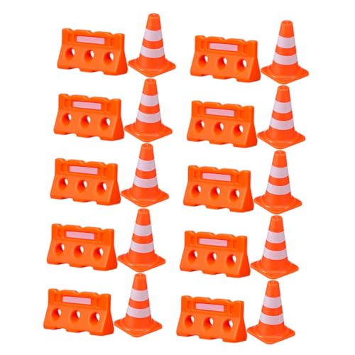 UPKOCH 20 Stück Teiliges Mini verkehrsschilder spielset aus Kunststoff Kindgerechte Straßenbarrieren und Verkehrsleitkegel Pädagogisches Lernspielzeug Verkehrsregeln und UPKOCH 20 Stück Teiliges Mini verkehrsschilder spielset aus Kunststoff Kindgerechte Straßenbarrieren und Verkehrsleitkegel Pädagogisches Lernspielzeug Verkehrsregeln und von UPKOCH