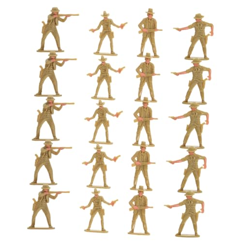 UPKOCH 20 Stück Teiliges Western Cowboy Figuren Sandtisch Modell Figuren aus Kunststoff Detailreiche Western Cowboy Miniaturen für Landschaftsdekoration und Kinderspiele UPKOCH 20 Stück Teiliges Western Cowboy Figuren Sandtisch Modell Figuren aus Kunststoff Detailreiche Western Cowboy Miniaturen für Landschaftsdekoration und Kinderspiele von UPKOCH