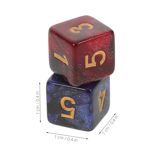 UPKOCH 20 Stück Teiliges Würfel Zweifarbige Galaxy Design Würfel aus Robustem Acryl Sechseitige Zahlenwürfel für Brettspiele Tabletop Rpgs Party Lernspiele Dice Pack UPKOCH 20 Stück Teiliges Würfel Zweifarbige Galaxy Design Würfel aus Robustem Acryl Sechseitige Zahlenwürfel für Brettspiele Tabletop Rpgs Party Lernspiele Dice Pack von UPKOCH