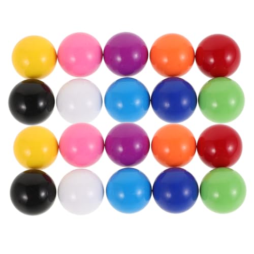 UPKOCH 20st Kugelspielzeug Spielbälle Ball Drop Toy Ersatzbälle Kleine Zählkugeln Kleine Farbige Kugeln Kleines Spielzeug Mit Bällen Kleine Bälle Für Kinder Winzige Kugeln Plastik von UPKOCH