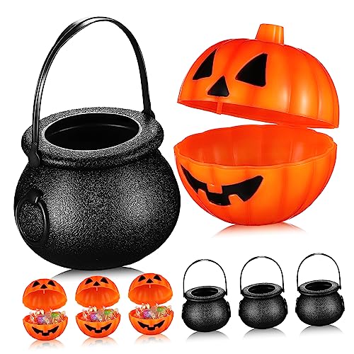 UPKOCH 20st Süßigkeiten Eimer Halloween-süßigkeiten-boxen Halloween Süßes Oder Saures Eimer Halloween-süßigkeiten-eimer Halloween-süßigkeitshalter Halloween-geschenkboxen Plastik von UPKOCH