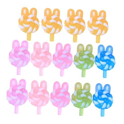 UPKOCH 24 Stück Simulation Lollipop Lollipops Lollipop Charms Lutscherförmige Anhänger DIY Herstellung Charms Armband DIY Charms Halskette Charm Charms Für Ohrringe Armband Charms von UPKOCH