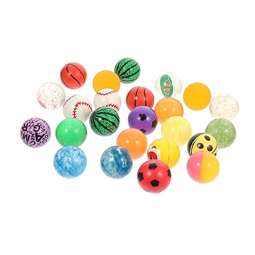 UPKOCH 24St Hüpfball Stressball Spielzeug Weltraumspielzeug für Kinder springende Bälle flummies f�r Kinder hupfball für Kinder flummiset Hüpfbälle für Kinder Bälle zum Stressabbau Gummi von UPKOCH