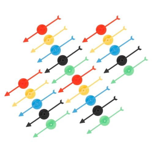 UPKOCH 25st Zeigerspinner Kunststoff-spinnerpfeile Brettspiel Pfeile Spielspinner Für Spiele Pfeilspinner Lotterierad-Pfeile Pfeilspiel- -ersatz Brettspielzubehör Plastik von UPKOCH