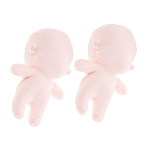 UPKOCH 2St Puppe Puppe Puppen für Erwachsene Puppen für Puppen zum Niedliche Puppen Puppenaccessoires unfertiges Puppenspielzeug leeres Puppenspielzeug PP Baumwolle von UPKOCH