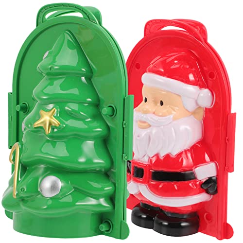 UPKOCH 2St Schneemann-Schablone winterspielzeuge schneekugel Set Schneeballmaschine für Kinder Santa Schneeformen Kinderspielzeug Kinder Schneeballmacher Winterspielzeug für Kinder von UPKOCH