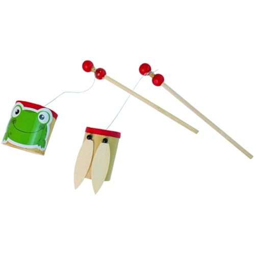 UPKOCH 2St Zikaden-Klangerzeuger musikinstrumente Musical Instruments Kinder spielsachen wahrhe Outdoor Toys lustiger Geräuschmacher chinesische Handtrommel Spielzeug aus Bambus Tonmacher von UPKOCH