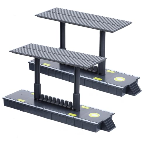 UPKOCH 2Stücke Bahnsteig Modell Spielzeugzug Plattform Zubehör für Kreative Szenen für Modelleisenbahn und Holzeisenbahn Sicher und Langlebig aus Hochwertigem UPKOCH 2Stücke Bahnsteig Modell Spielzeugzug Plattform Zubehör für Kreative Szenen für Modelleisenbahn und Holzeisenbahn Sicher und Langlebig aus Hochwertigem von UPKOCH