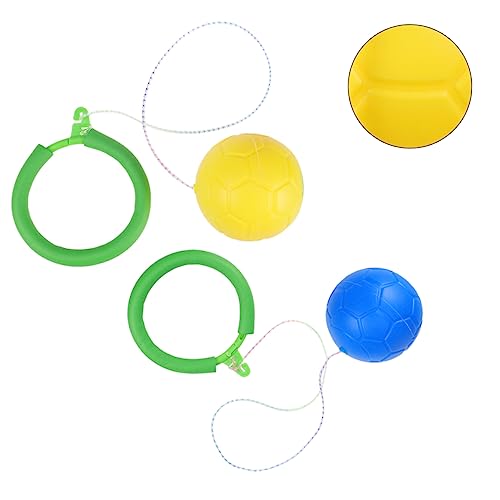 UPKOCH 2er Set Hüpfbälle Einbeinige Sprungbälle Für Fitness Und Spielspaß Bewegungsgerät Für Drinnen Und Draußen Und Ideal Für Und Aktive Spiele von UPKOCH