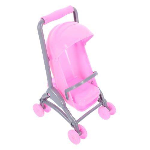 UPKOCH Baby Spielzeugwagen 2er Set Puppenwagen Simulation Kinderwagen Modell Für Ädchen Mini Puppenwagen Ideales Zubehör Für Rollenspiele Und Fantasie Buggy Spielzeug von UPKOCH