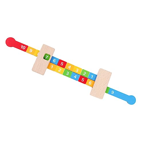 UPKOCH 2st 10 Digitales Dekompositionslineal Kinderpuzzle Puzzle-Spielzeug Lehrreich Digitales Lineal Für Kinder Berechnung Mathe-Spielzeug Mathe-matching-lineal Lieferungen Kunst Hölzern von UPKOCH