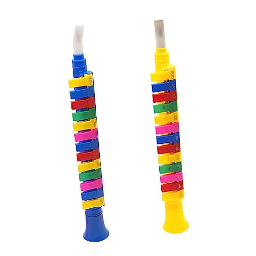 UPKOCH 2st Kinderinstrument Musikspielzeug Für Babys Musikspielzeug Für Kleinkinder Frühe Lernspielzeug Mundharmonika- Mundharmonika Musikinstrument- von UPKOCH