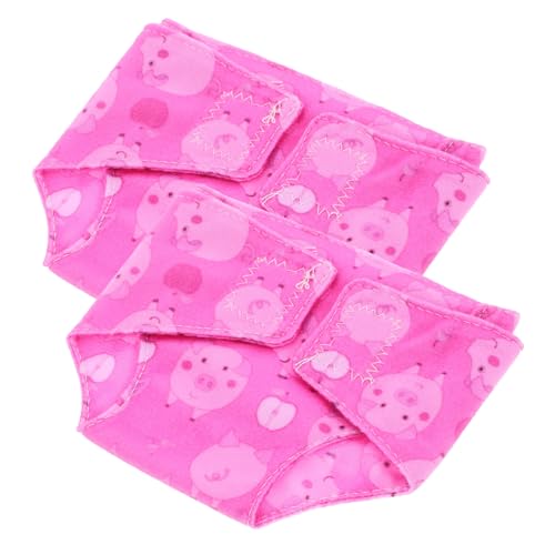 UPKOCH 2st Puppen-anziehshorts Puppen-Foto-Requisiten Puppenunterhose Höschen Für Puppen Zubehör Für Spielzeugpuppen Puppen Höschen Spielzeug-rollenhöschen Puppenzubehör Stoff Rosy von UPKOCH