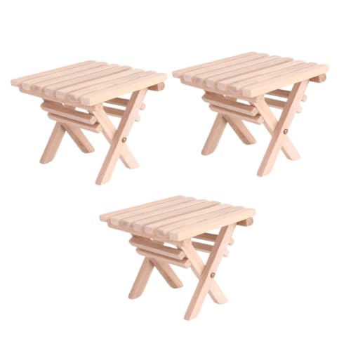 UPKOCH 3 STÜCKE Teiliges Miniatur Klapptisch aus Holz Kreativer Mini Beistelltisch für Puppenhaus Dekoration Leichter Outdoor Holztisch für DIY Basteln und Miniatur Landschaften UPKOCH 3 STÜCKE Teiliges Miniatur Klapptisch aus Holz Kreativer Mini Beistelltisch für Puppenhaus Dekoration Leichter Outdoor Holztisch für DIY Basteln und Miniatur Landschaften von UPKOCH