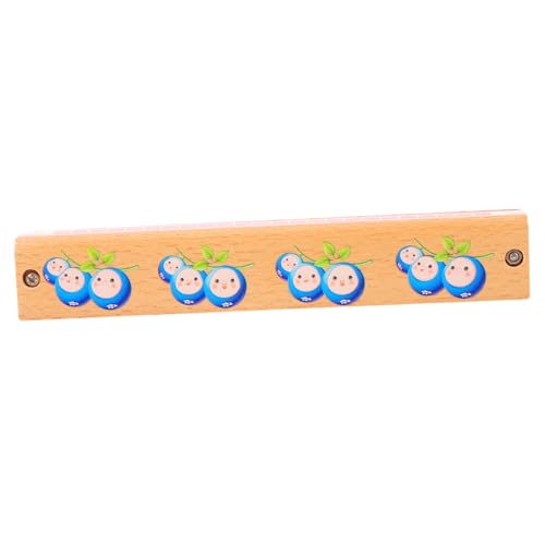 UPKOCH 3 Stück 24 Musik-Mundharmonika-Spielzeug kinderinstrumente Kinder musikinstrumente spielzeuge für Kinder Toys Holzharmonika-Instrument hölzernes Mundharmonika-Spielzeug Bambus von UPKOCH