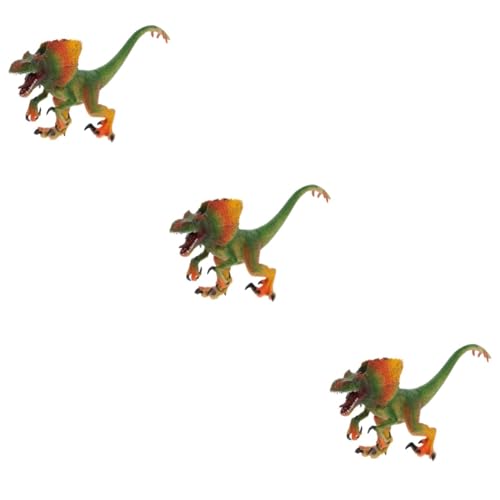 UPKOCH 3 Stück Dinosaurier Modell Kinder Dinosaurier Spielzeug Kinderdekoration Dekorative Dinosaurier Statue Dekorative Dinosaurier Figur Desktop Dinosaurier Spielzeug Dinosaurier von UPKOCH