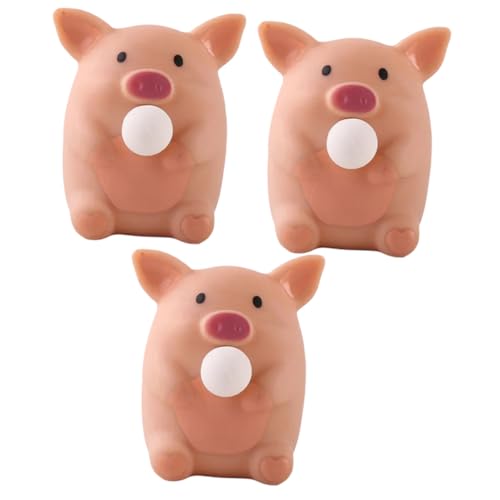 UPKOCH 3 Stück Niedliche Schweine Quetschspielzeuge aus Strapazierfähigem TPR Stressreduzierende Leichte und Flexible Squishy Tiere für Erwachsene und Antistress UPKOCH 3 Stück Niedliche Schweine Quetschspielzeuge aus Strapazierfähigem TPR Stressreduzierende Leichte und Flexible Squishy Tiere für Erwachsene und Antistress von UPKOCH
